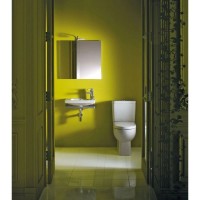 Унитаз-компакт с сиденьем микролифт Jacob Delafon Odeon Up 4956CK-00 + E4740-00 + 8409K-00