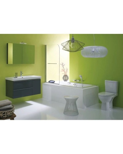 Унитаз-компакт с сиденьем микролифт Jacob Delafon Odeon Up 4956CK-00 + E4740-00 + 8409K-00