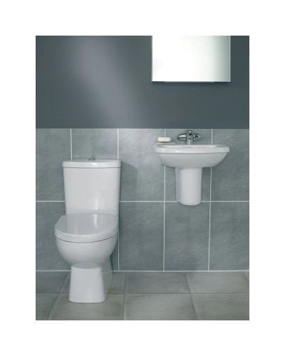 Унитаз-компакт с сиденьем микролифт Jacob Delafon Panache E1370-00 + E1368-00 + E70008-00