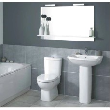 Унитаз-компакт с сиденьем микролифт Jacob Delafon Panache E1370-00 + E1368-00 + E70008-00