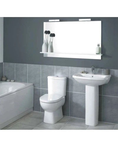 Унитаз-компакт с сиденьем микролифт Jacob Delafon Panache E1370-00 + E1368-00 + E70008-00