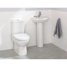 Унитаз-компакт с сиденьем микролифт Jacob Delafon Panache E1370-00 + E1368-00 + E70008-00