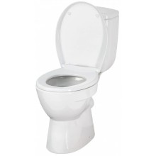 Унитаз-компакт безободковый с сиденьем Jacob Delafon July E24541RU-0 + E24542RU-0