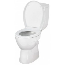 Унитаз-компакт безободковый с сиденьем Jacob Delafon July E24541RU-0 + E24542RU-0