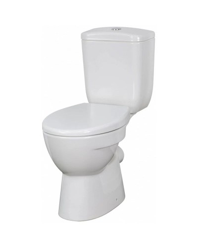 Унитаз-компакт безободковый с сиденьем Jacob Delafon July E24541RU-0 + E24542RU-0