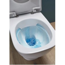 Унитаз-компакт безободковый с сиденьем микролифт Jacob Delafon Struktura UJAJ102-WTE + ETAG212-WTE + E70024-WTE