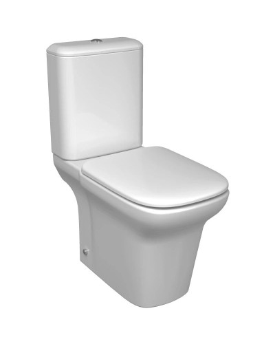 Унитаз-компакт безободковый с сиденьем микролифт Jacob Delafon Vox UJN102-00 + ETM212-00 + E20142-00