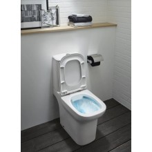 Унитаз-компакт безободковый с сиденьем микролифт Jacob Delafon Vox UJN102-00 + ETM212-00 + E20142-00