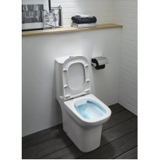 Унитаз-компакт безободковый с сиденьем микролифт Jacob Delafon Vox UJN102-00 + ETM212-00 + E20142-00