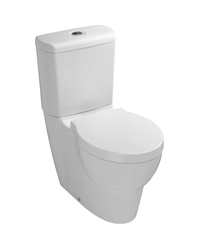 Унитаз-компакт с сиденьем микролифт Jacob Delafon Ove 19974W-00 + E1558-00