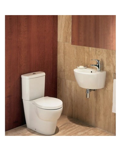 Унитаз-компакт с сиденьем микролифт Jacob Delafon Ove 19974W-00 + E1558-00