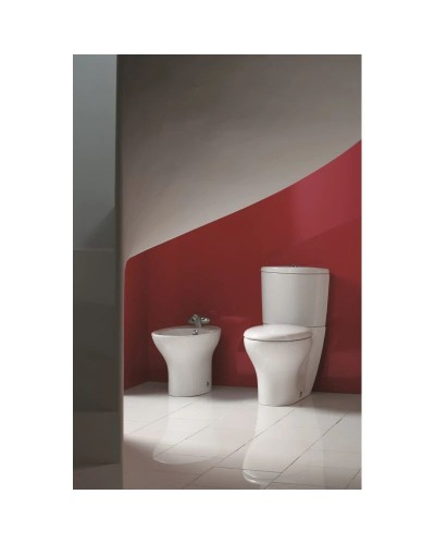 Унитаз-компакт с сиденьем микролифт Jacob Delafon Presquile 19077-00 + E1425-00