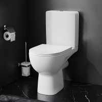 Унитаз компакт AM.PM Gem C908607SC с бачком и сиденьем Микролифт