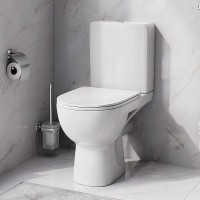 Унитаз компакт AM.PM Gem C908607SC с бачком и сиденьем Микролифт