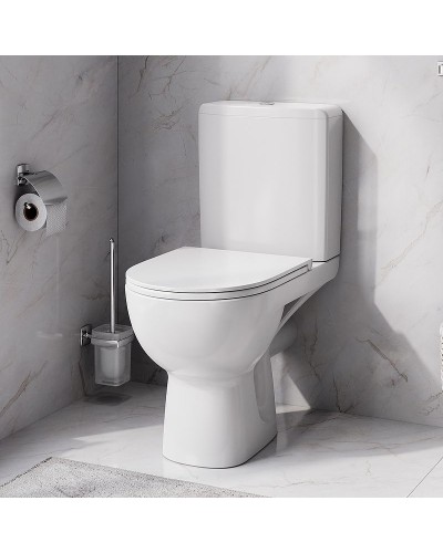 Унитаз компакт AM.PM Gem C908607SC с бачком и сиденьем Микролифт