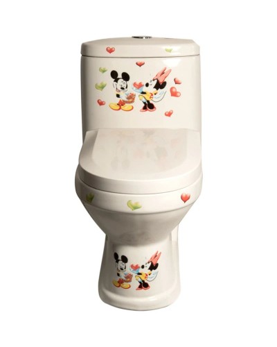 Унитаз-компакт с сиденьем микролифт SantiLine SL-5015