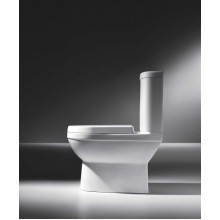 Унитаз компакт Bravat CX01019UW-P-RUS без бачка, с сиденьем Микролифт