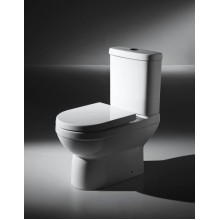 Унитаз компакт Bravat CX01019UW-P-RUS без бачка, с сиденьем Микролифт