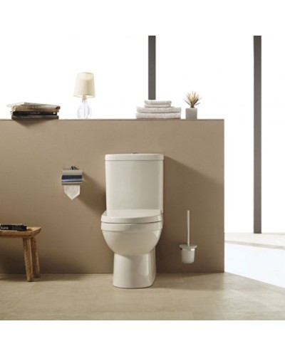 Унитаз компакт Bravat CX01019UW-P-RUS без бачка, с сиденьем Микролифт