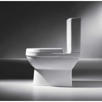 Унитаз компакт Bravat CX01014UW-P-RUS без бачка, с сиденьем Микролифт