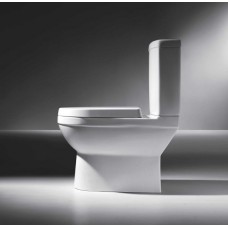 Унитаз компакт Bravat CX01014UW-P-RUS без бачка, с сиденьем Микролифт