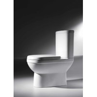 Унитаз компакт Bravat CX01014UW-P-RUS без бачка, с сиденьем Микролифт