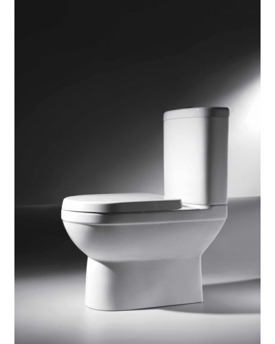 Унитаз компакт Bravat CX01014UW-P-RUS без бачка, с сиденьем Микролифт