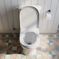 Унитаз-компакт с сиденьем микролифт IDDIS Sena SEN2DSEi24