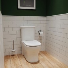 Унитаз-компакт с сиденьем микролифт IDDIS Sena SEN2DSEi24