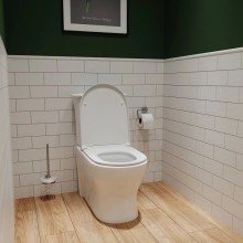 Унитаз-компакт с сиденьем микролифт IDDIS Sena SEN2DSEi24