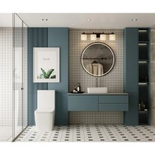 Унитаз-компакт безободковый с сиденьем микролифт Abber Rechteck AC1210