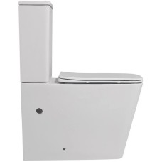 Унитаз-компакт безободковый с сиденьем микролифт Abber Rechteck AC1210