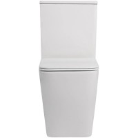 Унитаз-компакт безободковый с сиденьем микролифт Abber Rechteck AC1210