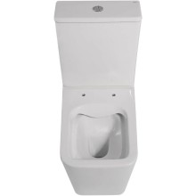 Унитаз-компакт безободковый с сиденьем микролифт Abber Rechteck AC1210