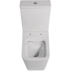 Унитаз-компакт безободковый с сиденьем микролифт Abber Rechteck AC1210