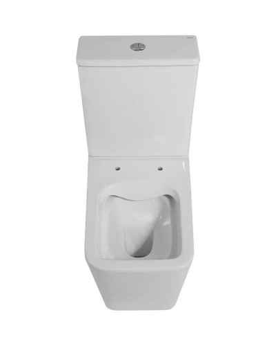 Унитаз-компакт безободковый с сиденьем микролифт Abber Rechteck AC1210