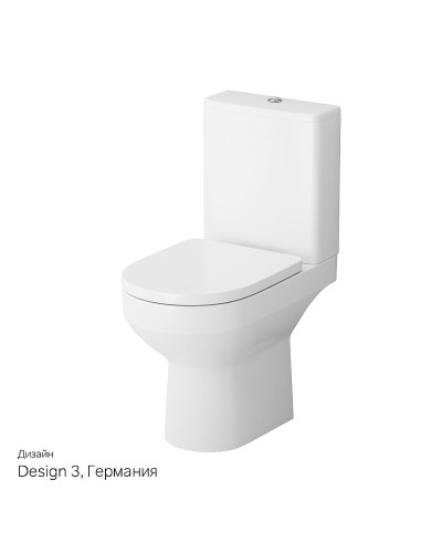 Унитаз компакт AM.PM Spirit V2.0 C708600WH с бачком без сиденья