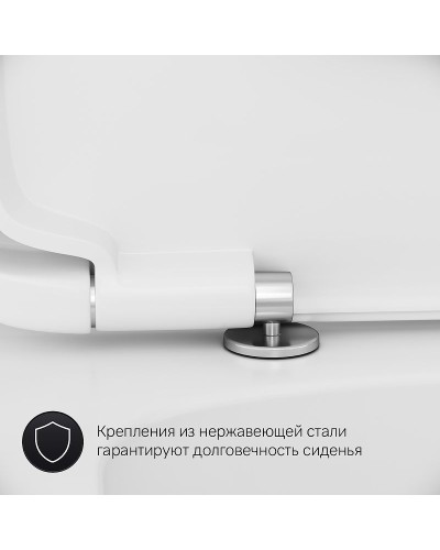 Унитаз компакт AM.PM Spirit V2.0 C708600WH с бачком без сиденья