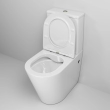 Унитаз-компакт безободковый с сиденьем микролифт Grossman GR-4480S