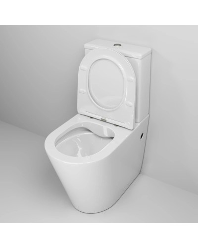 Унитаз-компакт безободковый с сиденьем микролифт Grossman GR-4480S