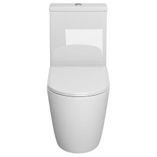 Унитаз-компакт безободковый с сиденьем микролифт Grossman GR-4480S