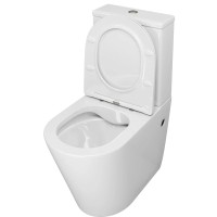 Унитаз-компакт безободковый с сиденьем микролифт Grossman GR-4480S