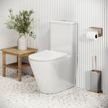 Унитаз-компакт безободковый с сиденьем микролифт Grossman GR-4480S