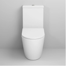 Унитаз-компакт безободковый с сиденьем микролифт Grossman GR-4480MS