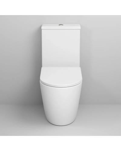 Унитаз-компакт безободковый с сиденьем микролифт Grossman GR-4480MS