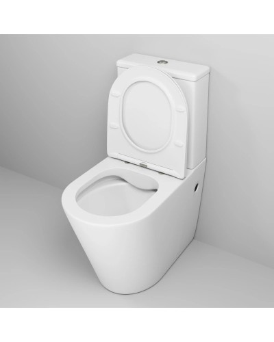 Унитаз-компакт безободковый с сиденьем микролифт Grossman GR-4480MS