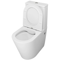 Унитаз-компакт безободковый с сиденьем микролифт Grossman GR-4480MS