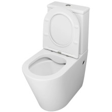 Унитаз-компакт безободковый с сиденьем микролифт Grossman GR-4480MS