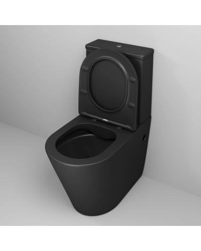 Унитаз-компакт безободковый с сиденьем микролифт Grossman GR-4480BMS