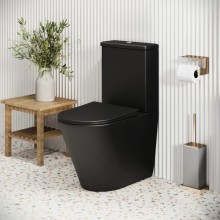 Унитаз-компакт безободковый с сиденьем микролифт Grossman GR-4480BMS